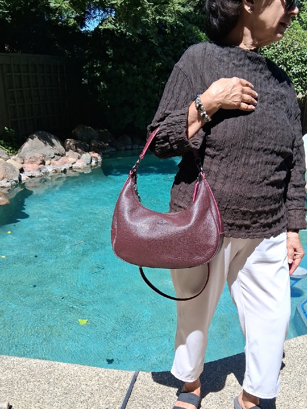 Coach Exotic Trim East/West Harley Hobo May 2017 - Picture 14 of 14